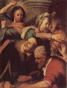REMBRANDT Harmenszoon van Rijn Christ Driving the Money-changers from the Temple painting